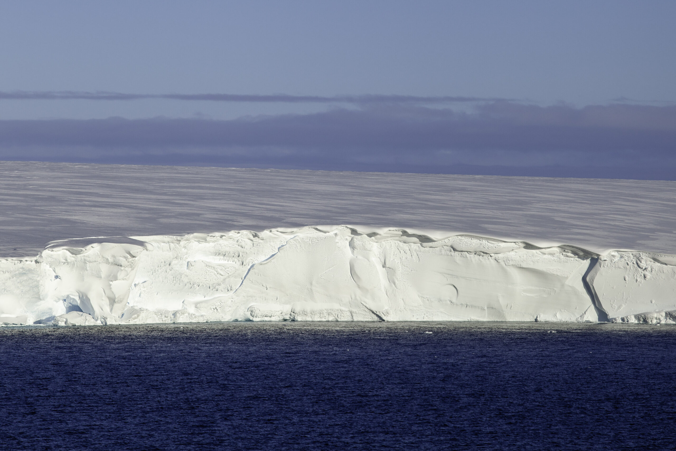 Shackleton Ice Shelf in East Antarctica | Credit: Pete Harmsen / AAD