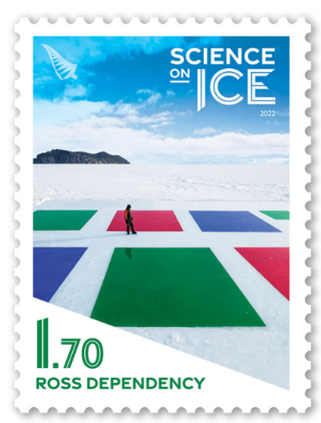 NZ stamp inspired by the research.