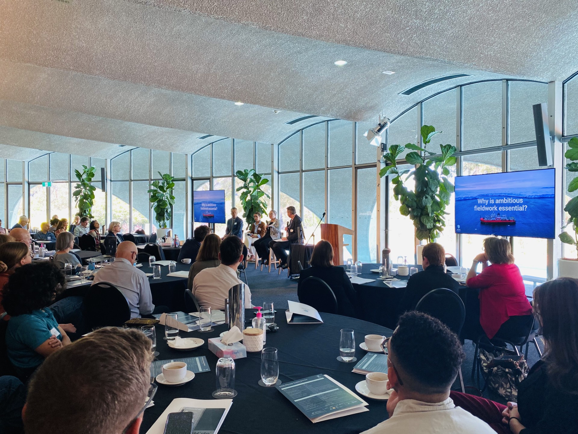 ACEAS Showcase at the Shine Dome in Canberra.