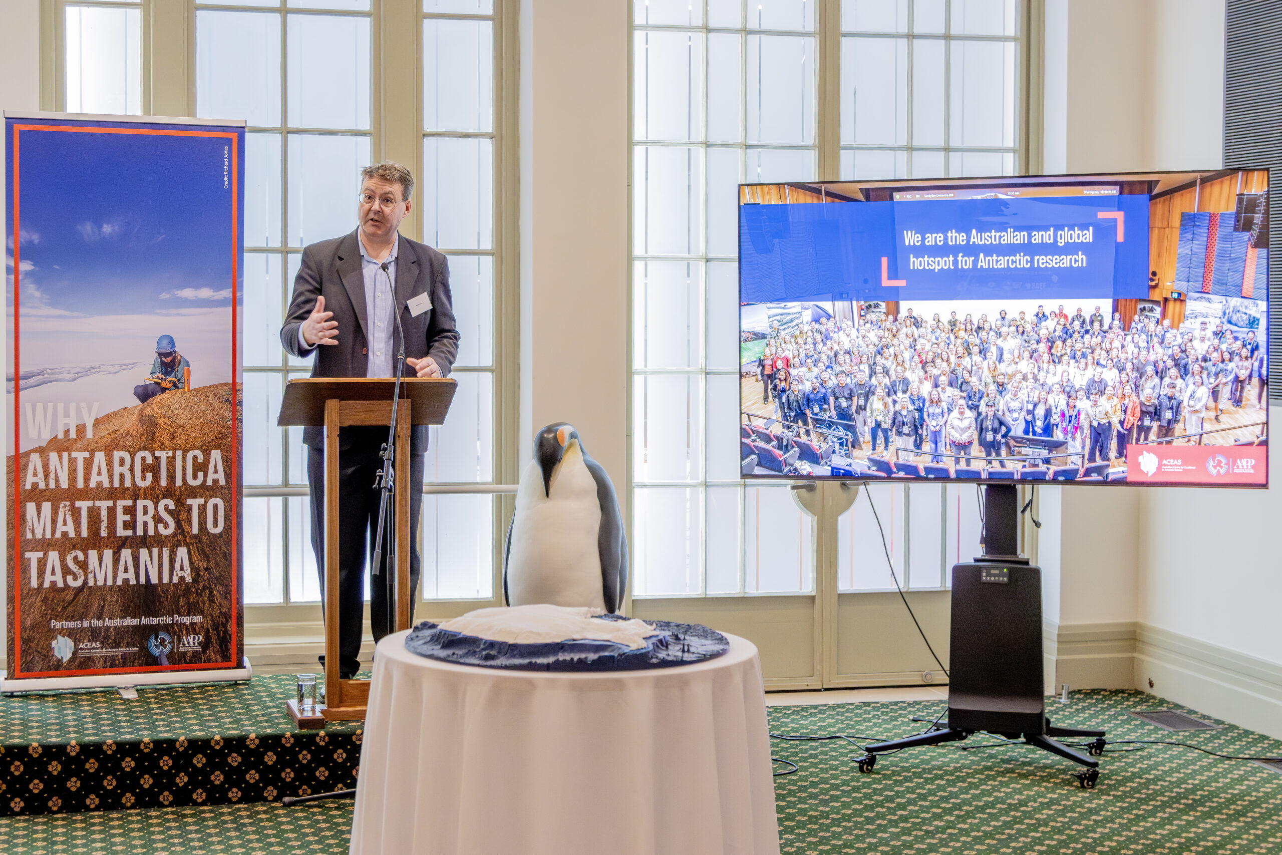 Professor Matt King. Image credit: Peter W Allen UTAS.
