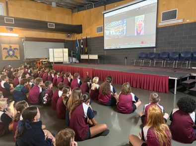 Moranbah East SS outreach session. Image credit: K. Holmberg.