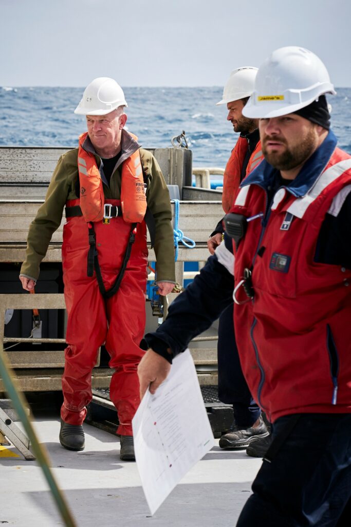 Professor Philip Boyd on the SOLACE voyage. Credit: Robert Strzepek AAPP.