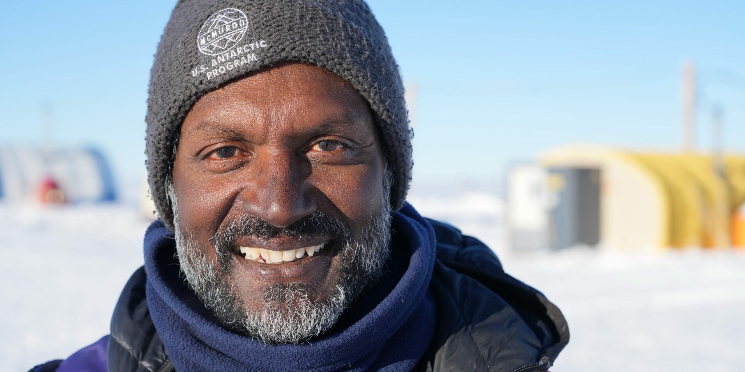 Glaciologist and geophysicist Professor Sridhar Anandakrishnan is visiting from Pennsylvania State University.